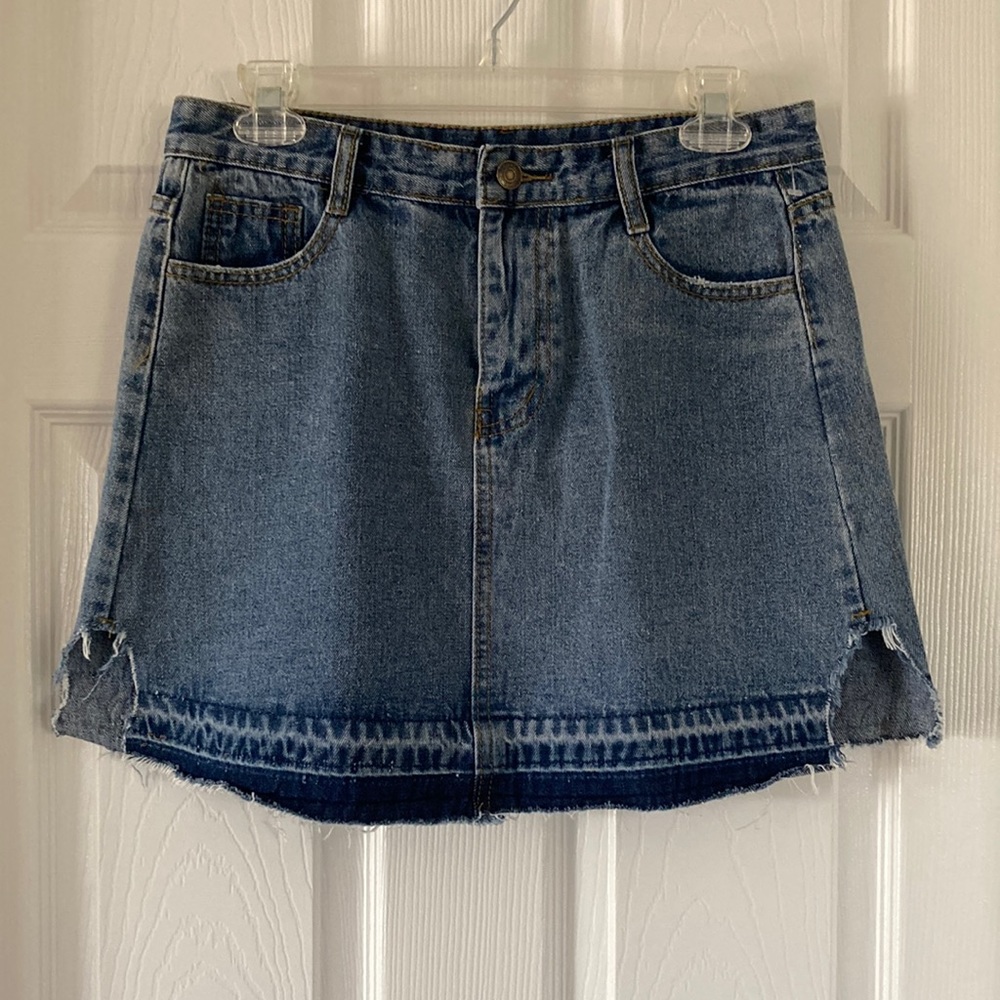 Sadie & Sage denim skirt M/L NWT